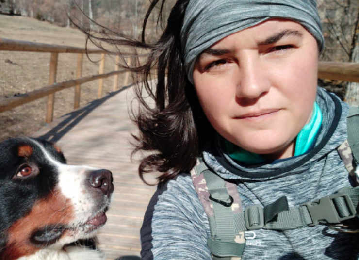 Cristina Sanchez, creadora de la plataforma Guia Canina.